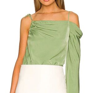 Camila Coelho Sage Green Bodysuit